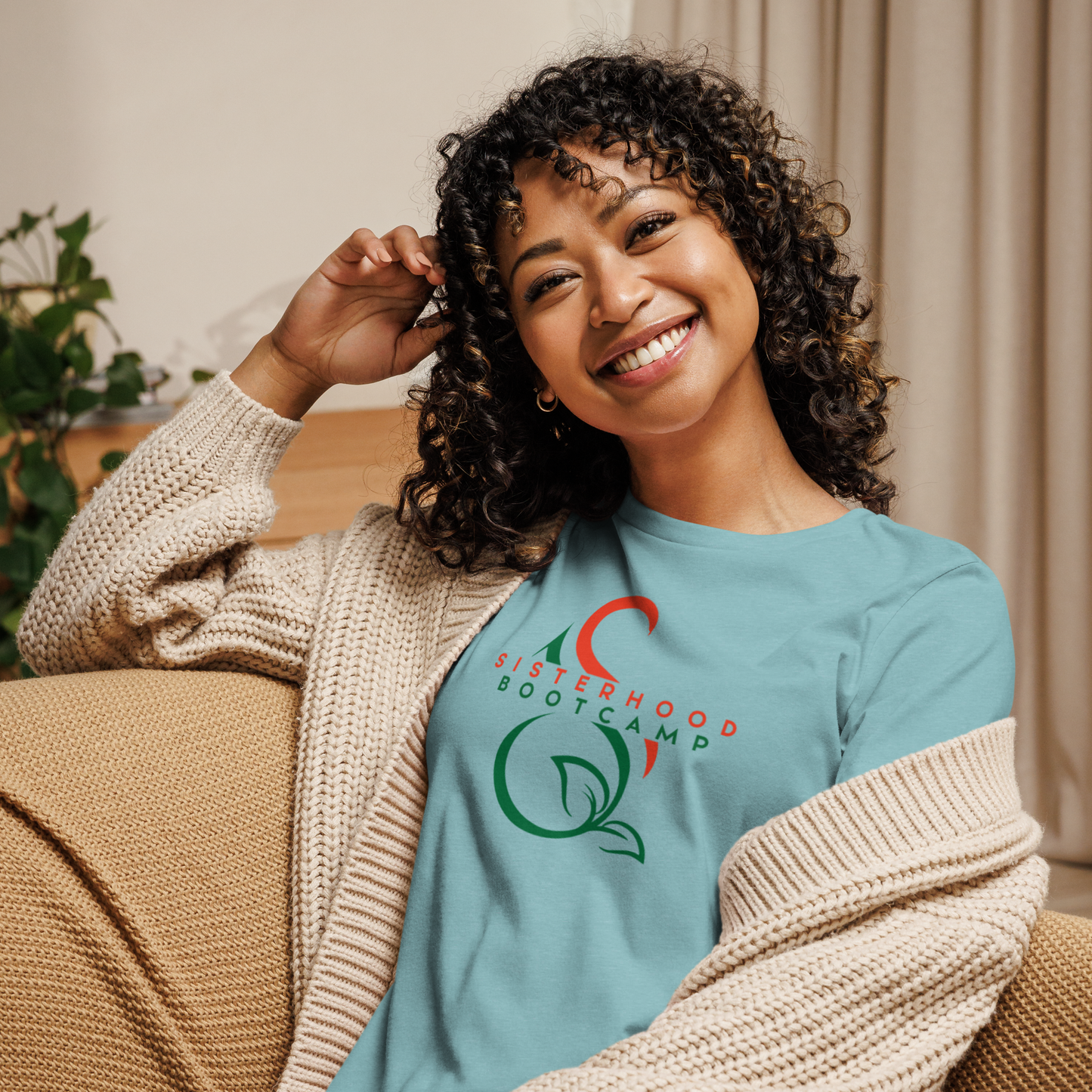 Sisterhood Bootcamp Ladies "Work-It-Out" Tee
