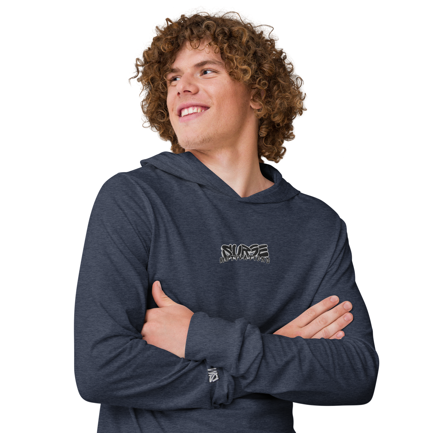 Surge Motivations "Hooded Workout Tee" (LS)