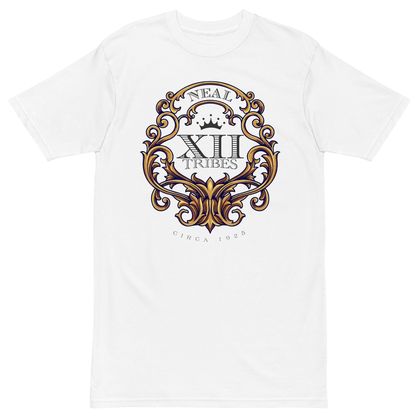 Neal Family Reunion, 2023 - Men’s Premium Heavyweight T-Shirt, White