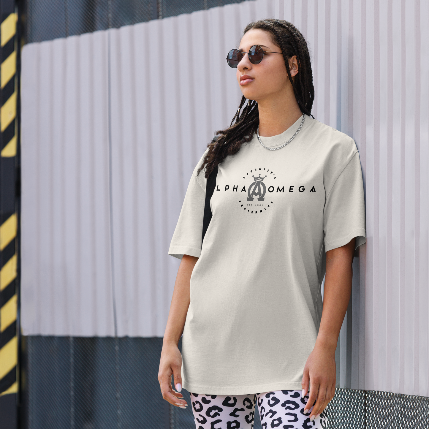 AO - Oversized "Faded Street-Tee"