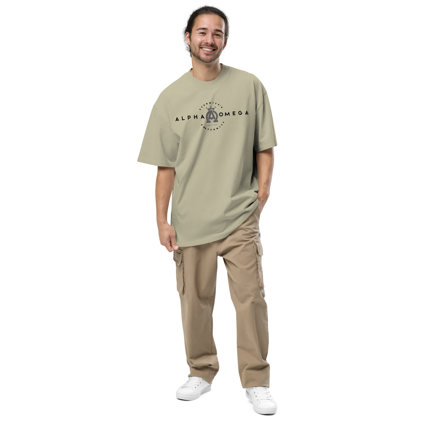 AO - Oversized "Faded Street-Tee"