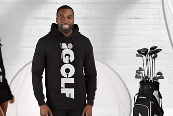 iGOLF "ICON" Mid-Weight Hoodie - (Pullover)