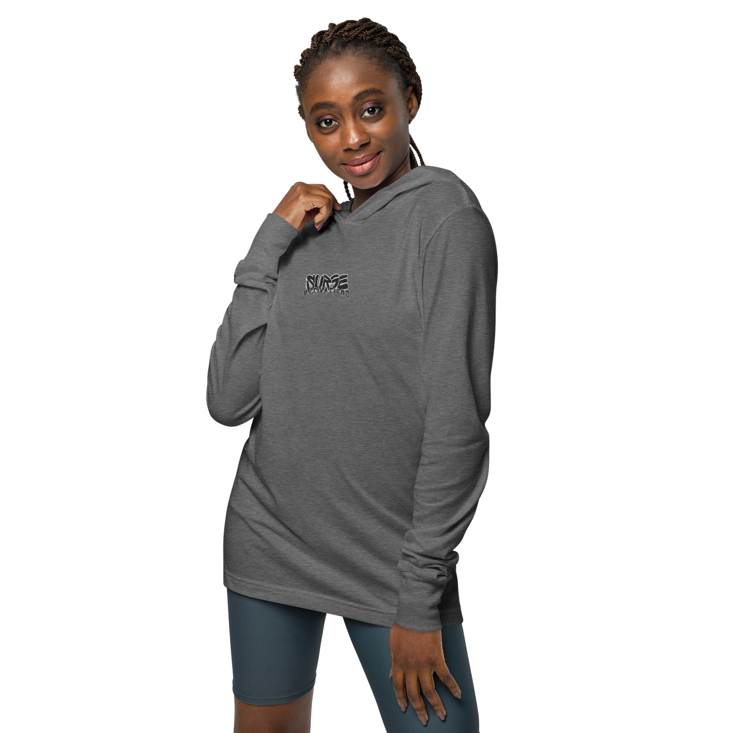 Surge Motivations "Hooded Workout Tee" (LS)